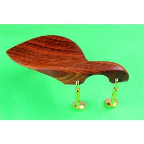 High class Redwood 4/4 Violin Chin rest + Golden Screw, violin parts accessories