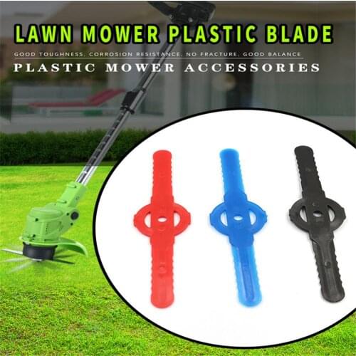 5pcs/set Lawn Mower Plastic Blade For Grass Trimmer Weed Cutter Accessories