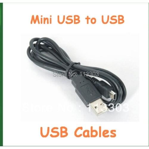 500pcs Mini USB Data Cable Charging Cable for MP3 MP4 USB 2.0 to Mini USB Port Lead Charger Cable High Quality
