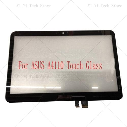 Free shipping New original For ASUS A4110 touch screen Digitizer Glass touch panel Repalcement