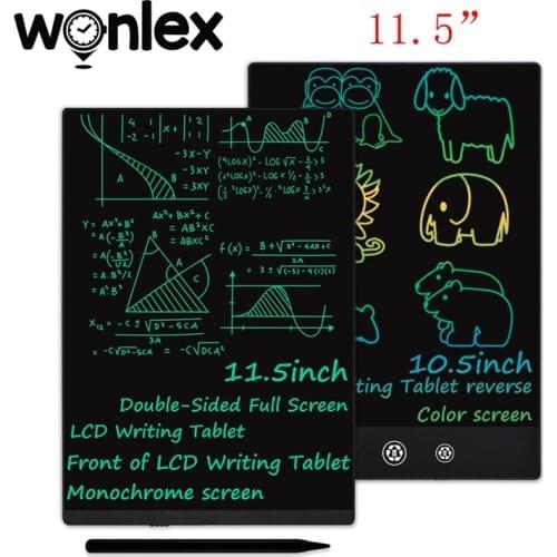 Wonlex Kids Writing Tablet Graffiti Sketch Pad Full Screen LCD Board Baby Early Education Childhood Drawing Blackboard 11.5