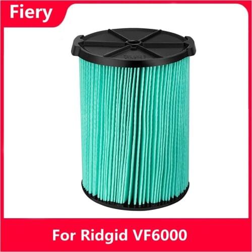 For RIDGID 5-Layer Allergen Pleated 5.0Plus Gal Paper Filter Wet Dry Vacs VF6000 Highly Matched With The Original