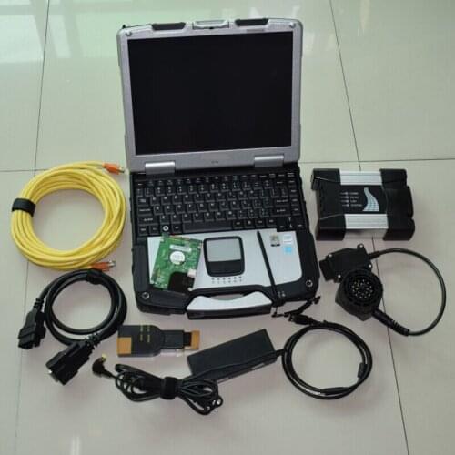 For bmw scanner 3 in 1 for bmw icom next a b c hdd 500gb newest software 2020.12 expert mode with cf30 laptop 4g