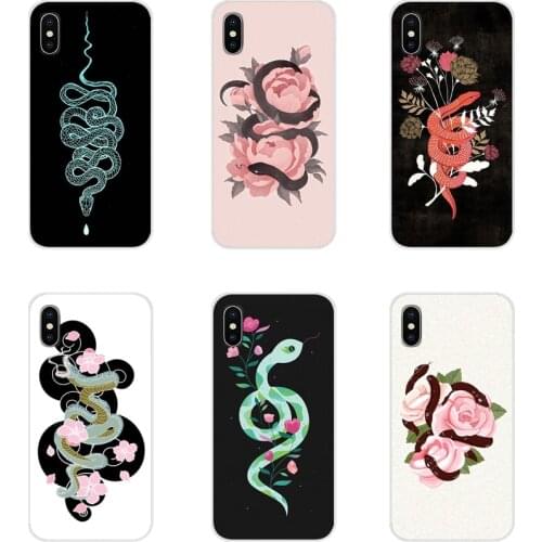 For Xiaomi Redmi Note 3 4 5 6 7 8 Pro Mi Max Mix 2 3 2S Pocophone F1 Snake New Accessories Phone Cases Covers