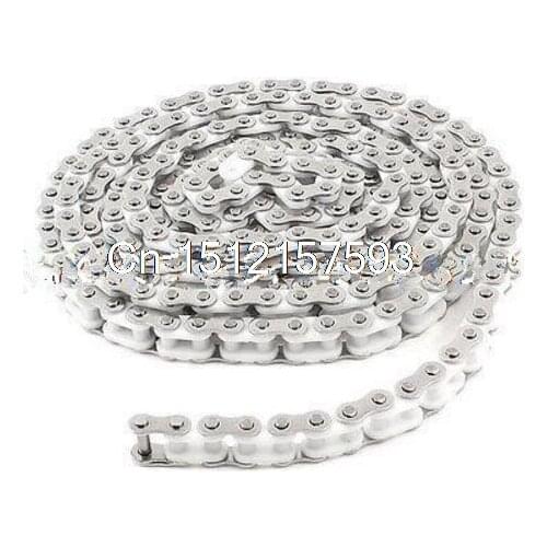 Engines 2.4Meter 130 Links Speed 9.525mm Pitch Metal Plastic Roller Chain Transmission