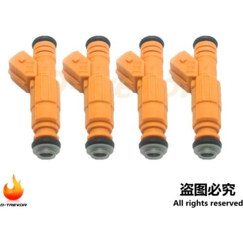 4pcs Fuel Injectors Nozzle 0280155710 For 1987-1998 JEEP Cherokee Wrangler 4.0L REPLACE