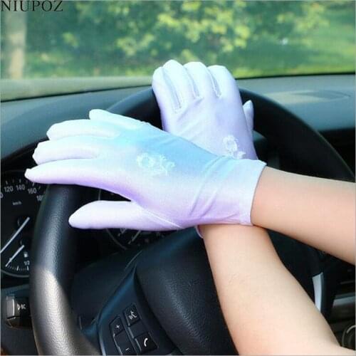 Classic Elasticity Female Evening Party Costume Gloves Women Sexy Fashion Short Full Finger Glove Ladies Ritual Dance Glove G212