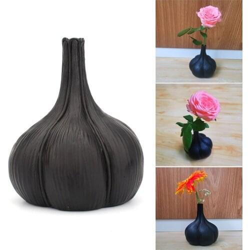 Creative Garlic Vase Modern Simple Resin Crafts Desktop Ornament For Home Living Room Office Decoration Ваза Для Цветов