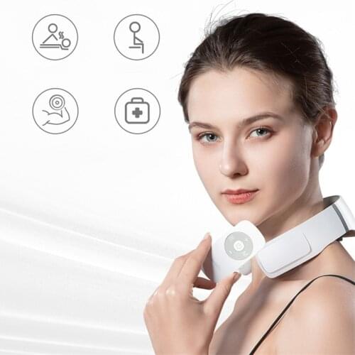 Cervical Massager G2 TENS Pulse Back Neck Massager Far Infrared Heating Health Care Relax
