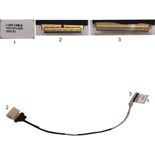 New Cable For ASUS U31 U31SD U31JG U31S U31JC U31IG X35S X35J PN:1422-00YJ000 Laptop LCD LED Video LVDS Flex CABLE