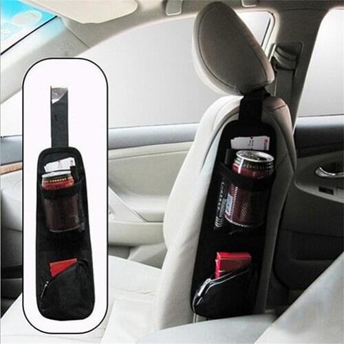 Hot Auto Car Seat Side Hanging Bag Storage Mesh Pocket Organizer Holder
