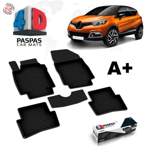 FOR RENAULT CAPTUR BRAND CAR CUSTOM PRODUCTION RUBBER MAT SLIP-RESISTANT SOLE BOOT 2013 2014 2015 2016 2017 2018 2019 2020 2021 MODEL