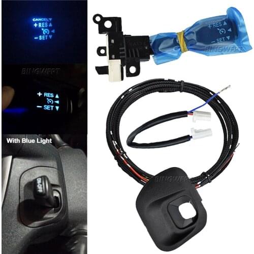 Blue LED High quality Cruise Control Switch For Toyota Yaris 2012-2018 Verso-S 2012-2014 84632-34011 45186-47020 45186-47030-C0