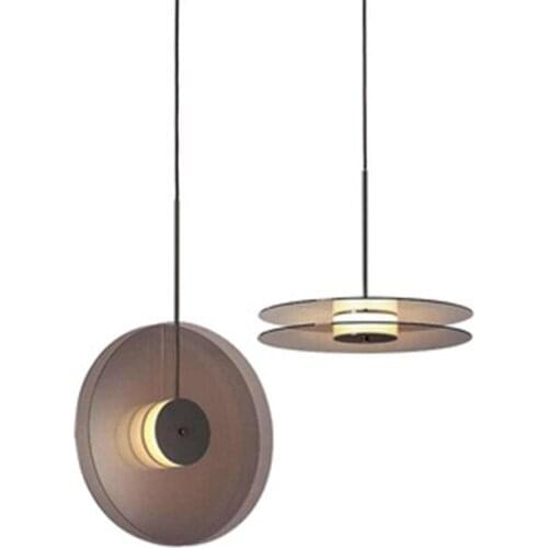 Modern Nordic Living Room Creative Chandeliers Personality Art Wrought Iron Chandeliers Led Geometric Shape Line Lights lustre