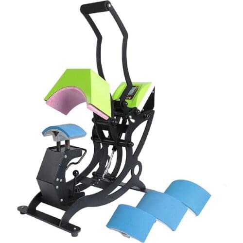 High Quality 4 in 1 Cap Press Machine Sublimation Hat Heat Transfer Machine Custom Logo