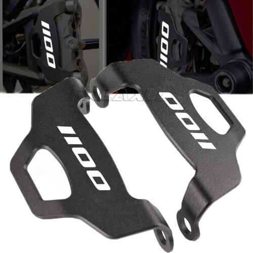 Motocycle Front Disc Brake Caliper Guard Cover Protector For Ducati Scrambler 1100 Sport Pro Special 2018 2019 2020 2021