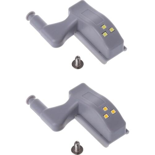 1PC Universal Kitchen Hinge Light Bedroom Living Room Cabinet Cupboard Closet Wardrobe 0.25W Inner LED Sensor Light System