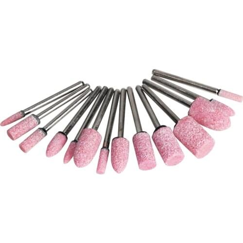 10pcs Polishing Head Wheel Head Abrasive Mounted Stone For Dremel Rotary Power Tools Electric Grinding Stone Wheel Dremel Access