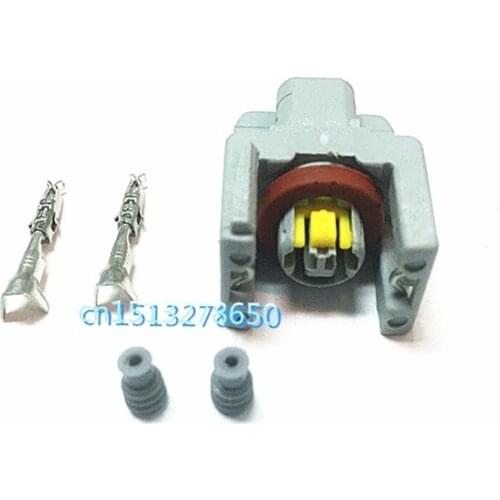 1 Sets Delphi 2Pin Auto fuel injector Waterproof connector spray nozzle/oil atomizer plug 240PC024S8014 car plug connectors
