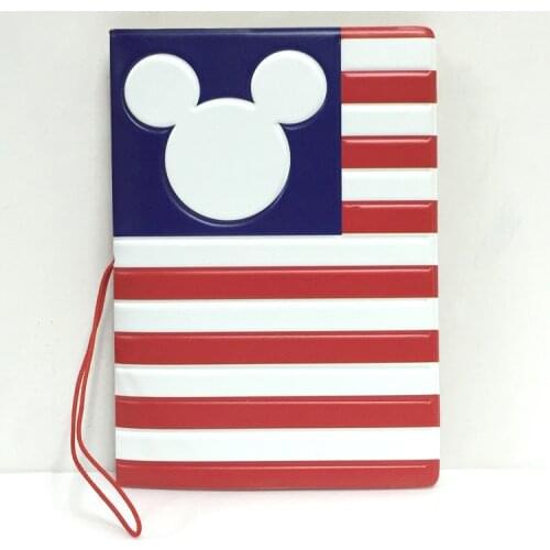 Disney mickey mouse passport holder princess Frozen Female male Passport business card Case 3D ID Holder Card Passport set