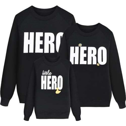 TUONXYE Family Matching Christmas Sweatshirts For Children Mom and Dad Tops Kids Hoodies New Years Long Sleeve Shirts Clothes