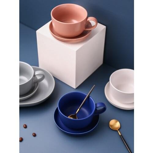 Porcelain British China Bone Tea Cup Saucer Spoon Set Romantic Lover Ceramic Coffee Espresso Cup Europe Valentine Teacup EE50BD