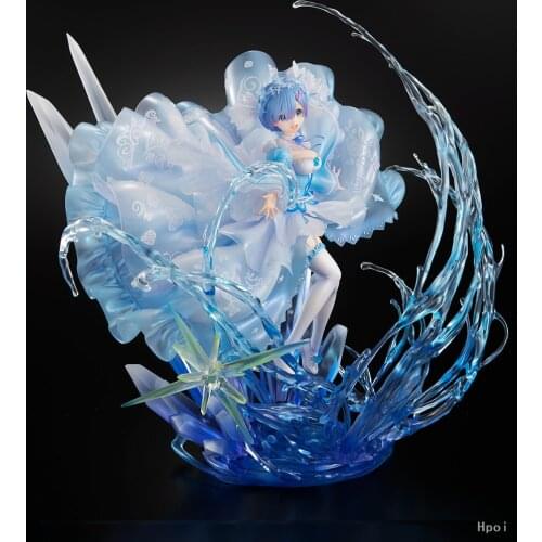 28cm 1/7 Re: Life a Different World from Zero Figure RE ZERO Rem Remu PVC Action Figure Anime figure Collectible Model Doll Gift