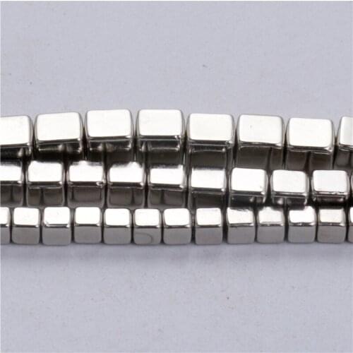 3/4/5mm 200pcs/lot Rhodium Acrylic Plastic CCB Round Seed Spacer Beads DIY Bracelet Accessory Children Handcraft