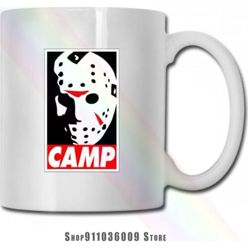 Camp Jason Voorhees mug cup tazas
