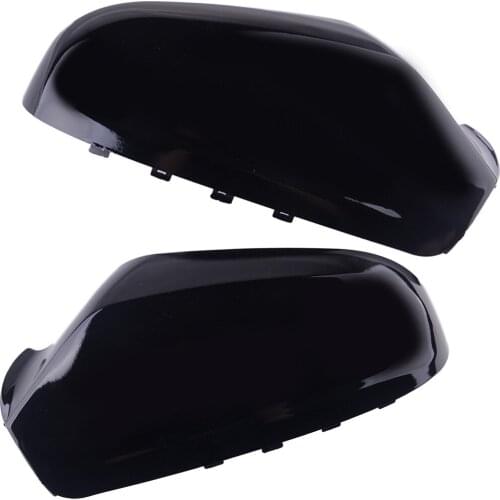 Car 2pcs Door Wing Rearview Mirror Cover Cap Casing Fit For Opel Vauxhall Astra H 2004 2005 2006 2007 2008 2009 6428200 6428199