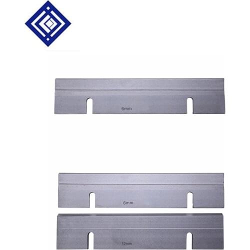 M1080 centerless grinding machine Parts M1080B Pass Grinding Guide Plate Lengthened Tungsten Steel Alloy thickness1/1.5/1.6/2mm