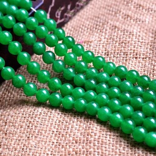 Natural Stone 6-12 mm A-Grade Chrysoprase Round Beads Loose Bead DIY Jewelry Accessories Wholesale LC062050