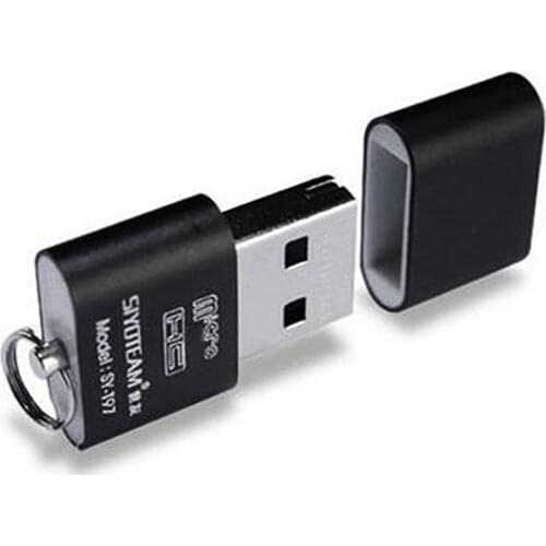 Portable Anti-lost High speed USB 2.0 Interface Micro SD TF T-Flash Memory Card Reader Adapter Lightweight Memory Card Reader