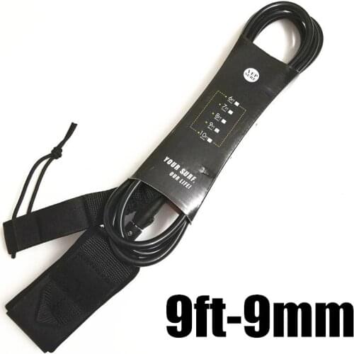 Surfboards Leash 9ft 9mm Length Sports Surfboard Leash Surf Leash Laisse Surf water sport