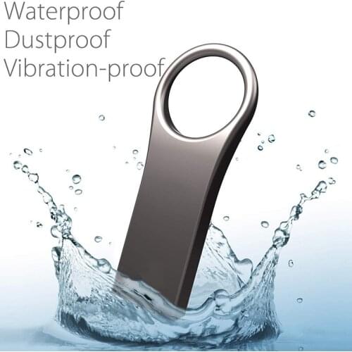 High quality usb flash drive 256GB 64GB 32GB 16GB 8GB 128GB pen drive pendrive waterproof metal u disk memoria cel usb stick