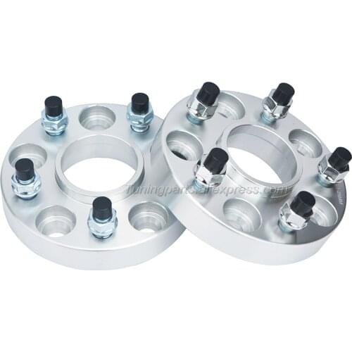 2Pcs |PCD 5X114.3 5X4.5 |CB 64.1 | Thick 20mm Forged Alloy Racing Car Wheel Spacer For CIVIC HR-V FR-V Freed Crossroad Inspire