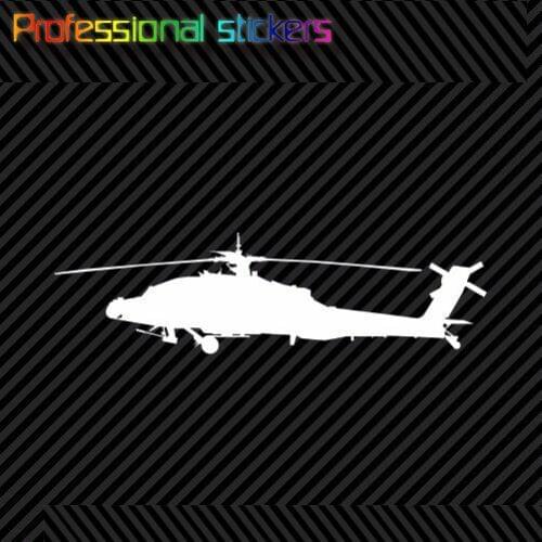 AH-64 Apache Sticker Die Cut Decal F4 military monster helicopter attack ah64 Stickers for motos, cars, laptops, Phone