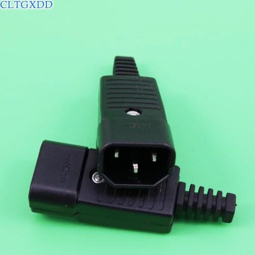 Cltgxdd 250V 10A Power Connector Adapter IEC 320 C14 Plug to C15 Socket