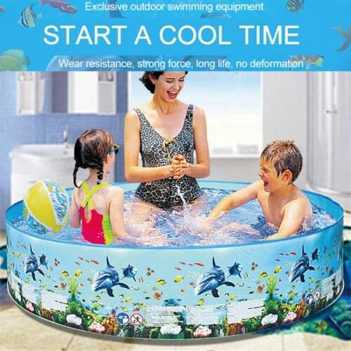 Childrens Inflatable Swimming Pool Framed Pool Round Indoor Swimming Pool Island Courtyard Garden Kids Fun Equipment Mattress