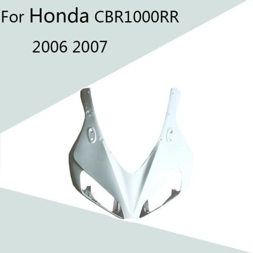 For Honda CBR1000RR 2006 2007 Head Fairing Nose Upper Front ABS Injection Fairing CBR 1000 RR 06 07 Motorcycle Accessories