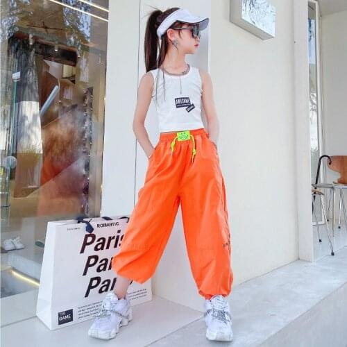 Summer Childrens Clothing Sets for Girls Sleeveless Vest+Sweatpants 2pcs Fashion Sport Outfits for Teenage 5 7 9 11 14Years Old