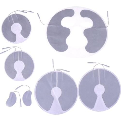 Reusable Digital Therapy Electrode Pad For Electric Ten Massager Face Breast Acupuncture Macehin For Slimming Electric Frequency