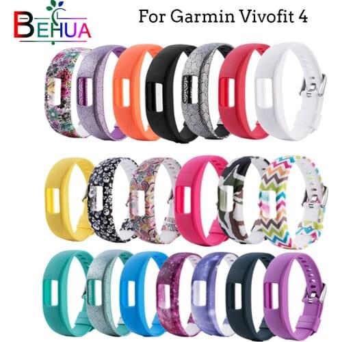 Soft Silicone For Garmin vivofit 4 smooth and comfortable Sports band Replacement Watch Band For Garmin vivofit4 L/S Wristband