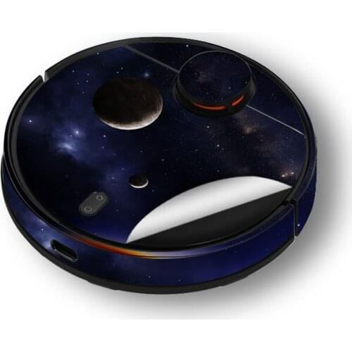 Provide Customized Starry Universe Sticker Decal for xiaomi Robot Mijia Robotic Styj02ym Mop Pro Vacuum Cleaner Skin Spare Part