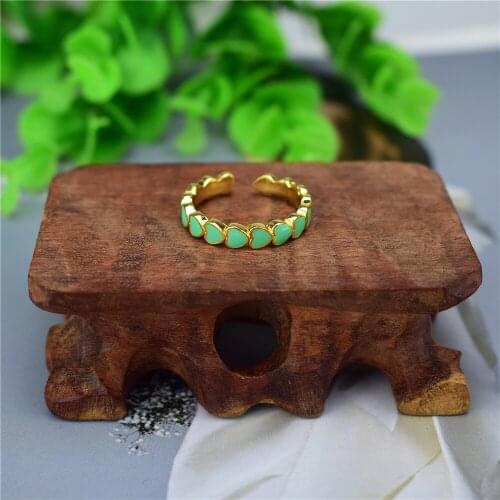 2021 new drop wax love ring European and American crossborder adjustable drop wax ring factory direct sales