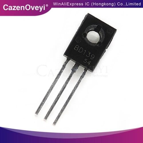 20pcs/lot BD139 BD140 ( 10PCS BD139 + 10PCS BD140 ) TO126 TO-126 new voltage regulator IC In Stock