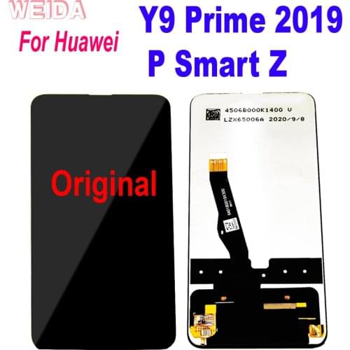 Original 6.59'' LCD For Huawei Y9 Prime 2019 / P Smart Z LCD Display STK-LX1 Touch Screen Digitizer Assembly LCD Replacement