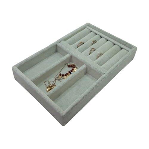 Enlightened New Small 22-14 cm Gray Jewelry Turntable (Aydındecor)