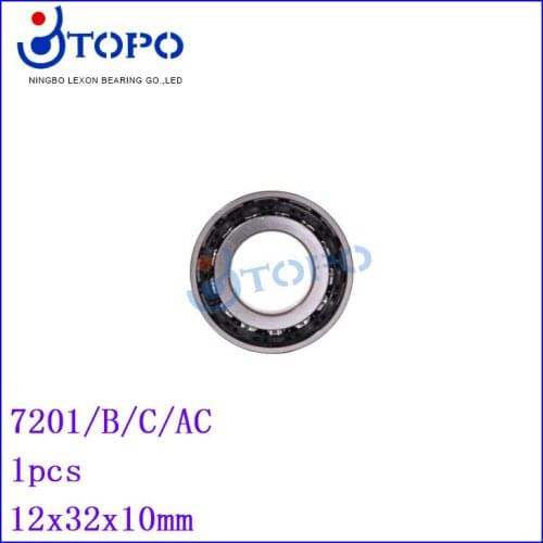 12*32*10 Angular contact ball bearing7201 B/C/AC