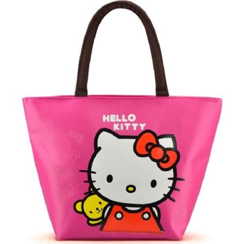 Pink Cute Hellokitty Bag Lunch Bag